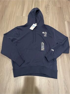 New Men’s Nike Sportswear Astronomy Club Hoodie — Navy Blue — Size M
